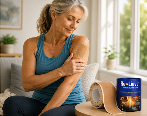 Why Recovery-Focused Individuals Choose Lidocaine Tape for Pain Relief